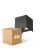 Mehrfachpackung 4x D'Lite LED Wandleuchte Elingen Aluminium Schwarz 4.9W 290lm - 830 Warmweiß | IP65 -  Lichtsensor